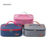 Compact Thermal Lunch Container Shoulder Bag
