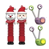 Christmas Cartoon Decor Telescopic Sensory Stretch Toys