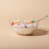 Scented Cereal Candle with Spoon