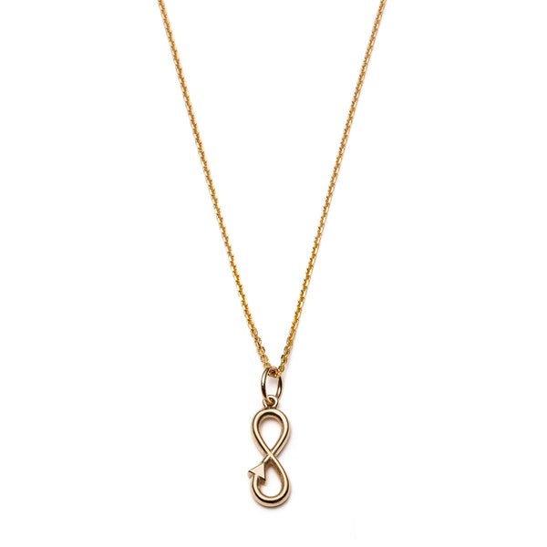 Infinity Necklace for Global Goal #12 14k Gold