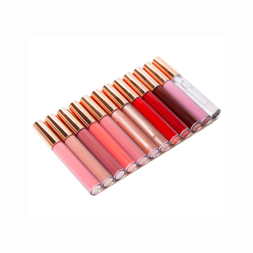 Luster Lipgloss Gloss with Rose Gold Cap
