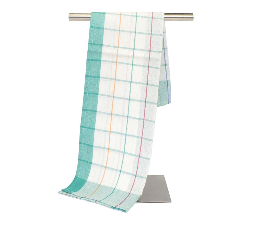 Ramie Cotton Yarn-Dyed Plaid Tea Towel