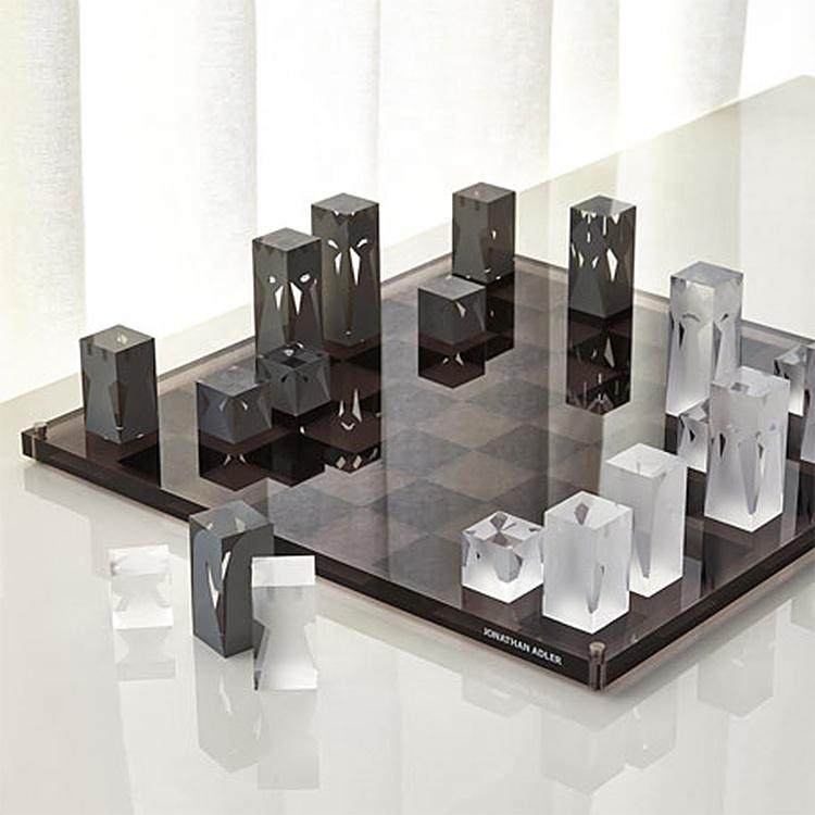 Customize Lucite Chess Set