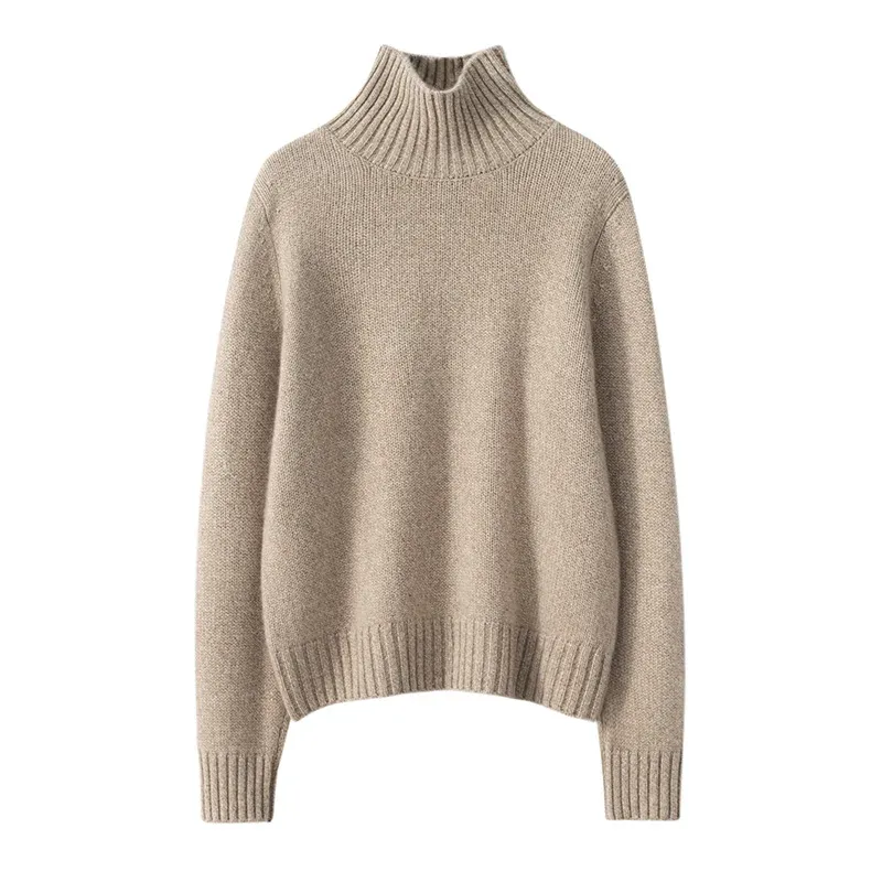 Cozy Cashmere Turtleneck Sweater for Women - Clothing & Merch - by ...