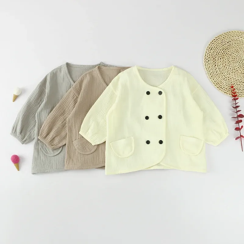 Infant Clothing with Pockets and Buttons