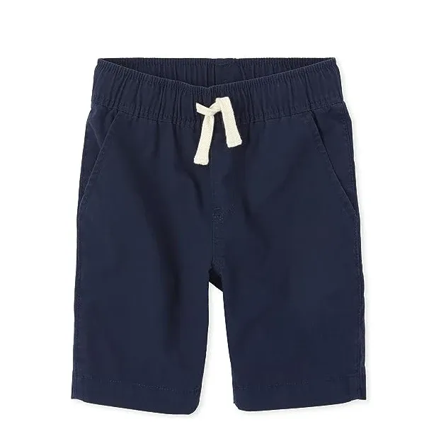 Lightweight Cotton Boy's Shorts with Pockets