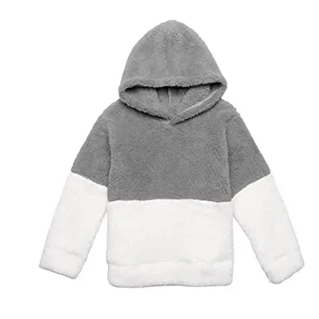 Sherpa Hoodies for Girls with Pockets