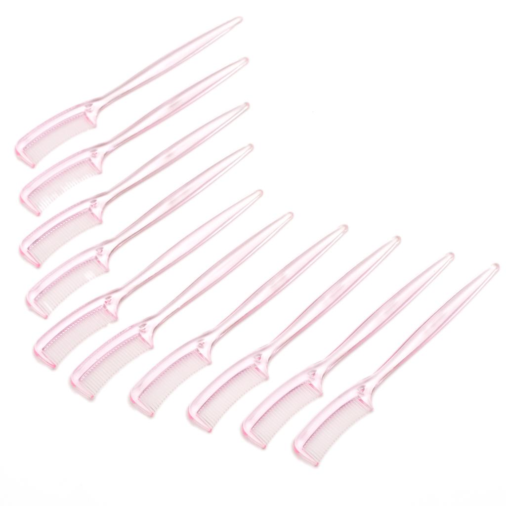 Pink Brow Combs, 10/pkg