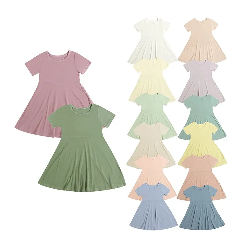 Bamboo Toddler Girls Skirt Soft Fabric