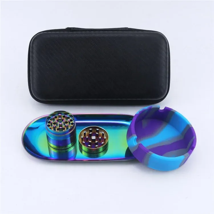 Herb grinder rolling tray set - Smoking Accessories - by Jinlin Factory