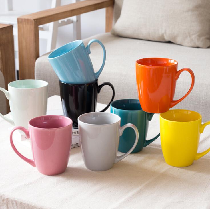 Colorful ceramic mug
