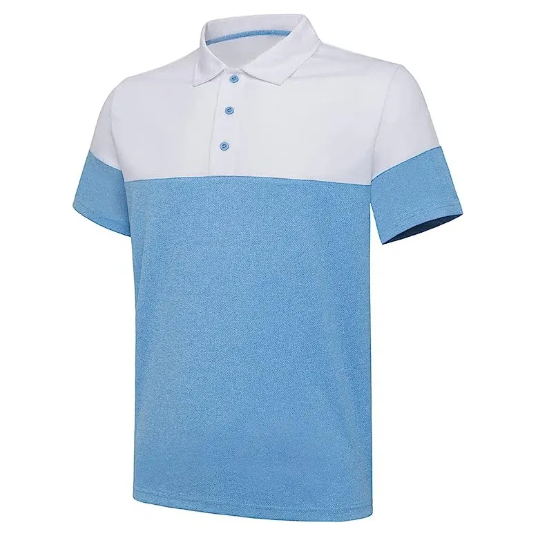 Mens Polo Shirt in Contrast Colors