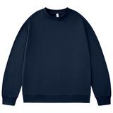 Casual Men 100% Cotton Fall And Winter Crew-Neck Sweatshirt