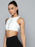 High Impact Sports Bra with Front Zipper