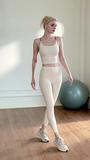 Slim-Fitting Three-Piece Yoga Wear Set