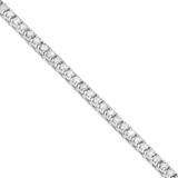 14K White Gold Round-Cut Diamond Tennis Bracelet (4.00 cttw, I-J Color, I2-I3 Clarity)