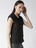 Sports Style Mesh Panel Top