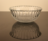 Clear Glass Fruit Plate Bowl