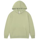 Men Oversize 100% Cotton Fall And Winter Solid Hoodie