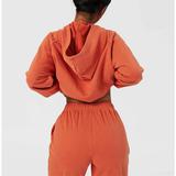Women Fleece Lined  Activewear Hoodie Set