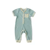 Toddler cotton playsuit with pocket