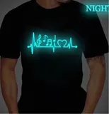 Glow Dark Men's Oversize T-shirt Jersey