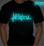 Glow Dark Men's Oversize T-shirt Jersey