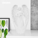 Handmade Resin Angel Sculptures for Decor