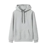 Plain Hoodies with Embroidered Logo