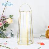 taper gold glass candle holder candlestick holder and candle jars lantern hurricane candle holder decorative