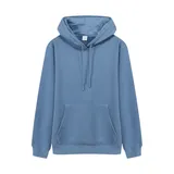 Plain Hoodies with Embroidered Logo