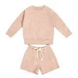 Toddler Girl Tracksuit Pajama Clothing Set