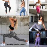 Wholesale Plus Size Seamless Camo Athletic Fitness Polainas Ropa De Yoga Pants for Women,  Custom Essentia Sports Tight Trousers