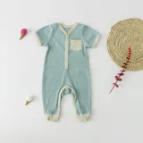 V-Neck Baby Rompers Sleepsuits Combo