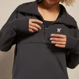 Plain Women's Soccer Hoodie In French Terry
