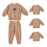 Embroidered Children's Summer Outfit Set