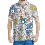Stylish Men's Polo Shirt Sublimation Design
