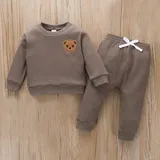 Toddler knit set organic cotton customization