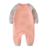 Combed cotton romper for babies