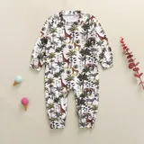 Winter fashion infant romper boutique cotton