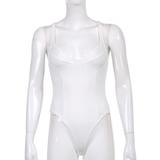 New Season Fall Connection Bodysuit for Women Lingerie Solid  Women Leotard Sexy Hot Girl Women Bodysuit