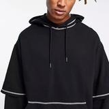 Custom cotton/polyester high quality hoodie plain heavyweight hoodie