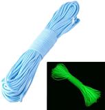 Survival 4mm Parachute Cord Glow In The Dark Reflective Paracord