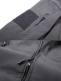 Men's Waterproof Fleece Jackets with Pockets
