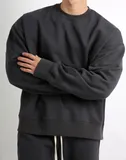 Premium Embroidered Sweatshirt  Oversize Streetwear