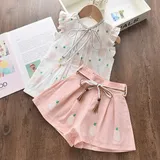 Children's Two-Piece Skirt Set