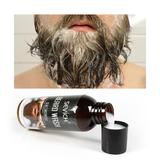 Customized your logo Private label beard foam shampoo organic beard shampoo and conditioner for dry beard