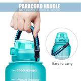 Adjustable outdoor 550 nylon paracord water bottle handle easy carrier