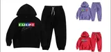 Kids Tracksuit Outfit in Solid Design