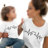 Summer matching family outfit cotton t-shirt